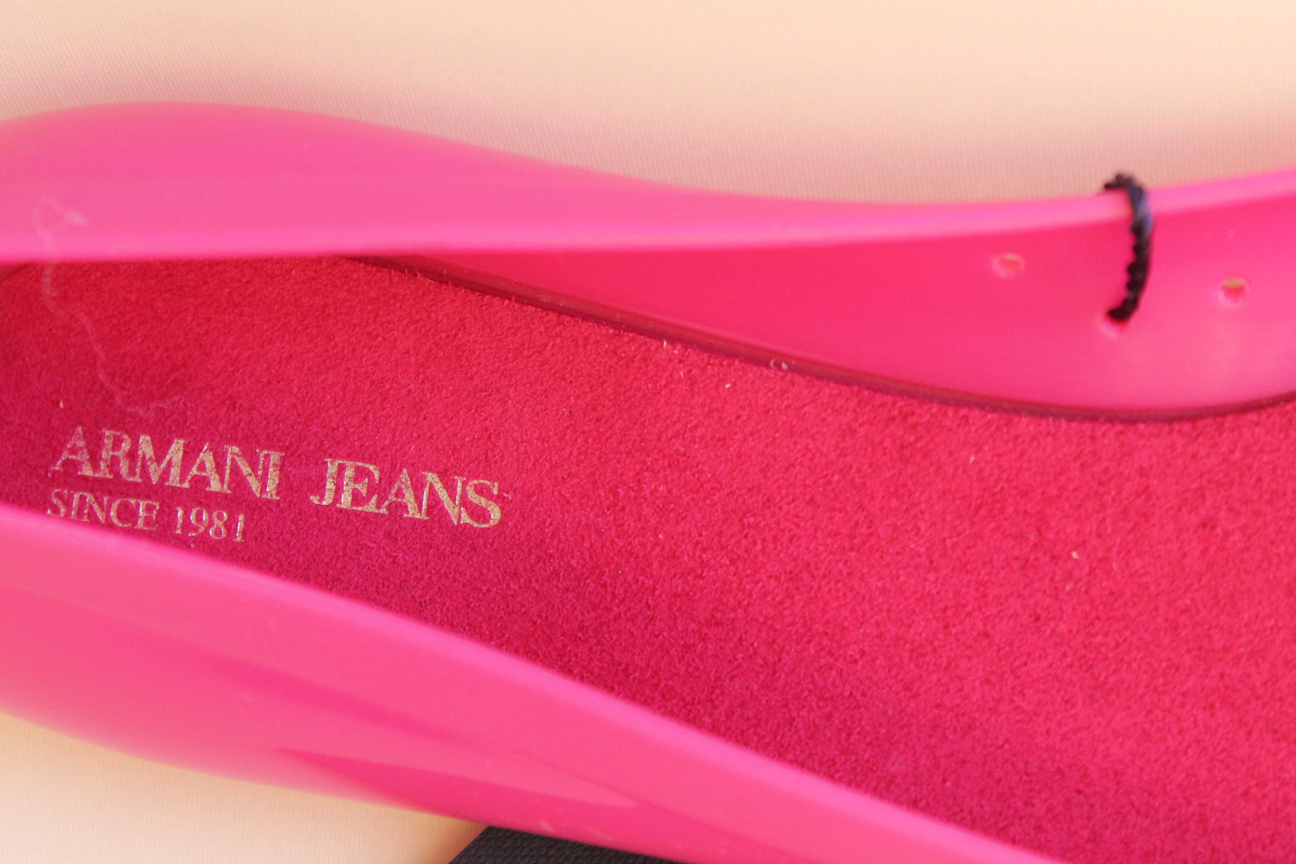 Armani Jeans Jelly Logo Flats-US-11--EUR--40-ОРИГІНАЛ з USA