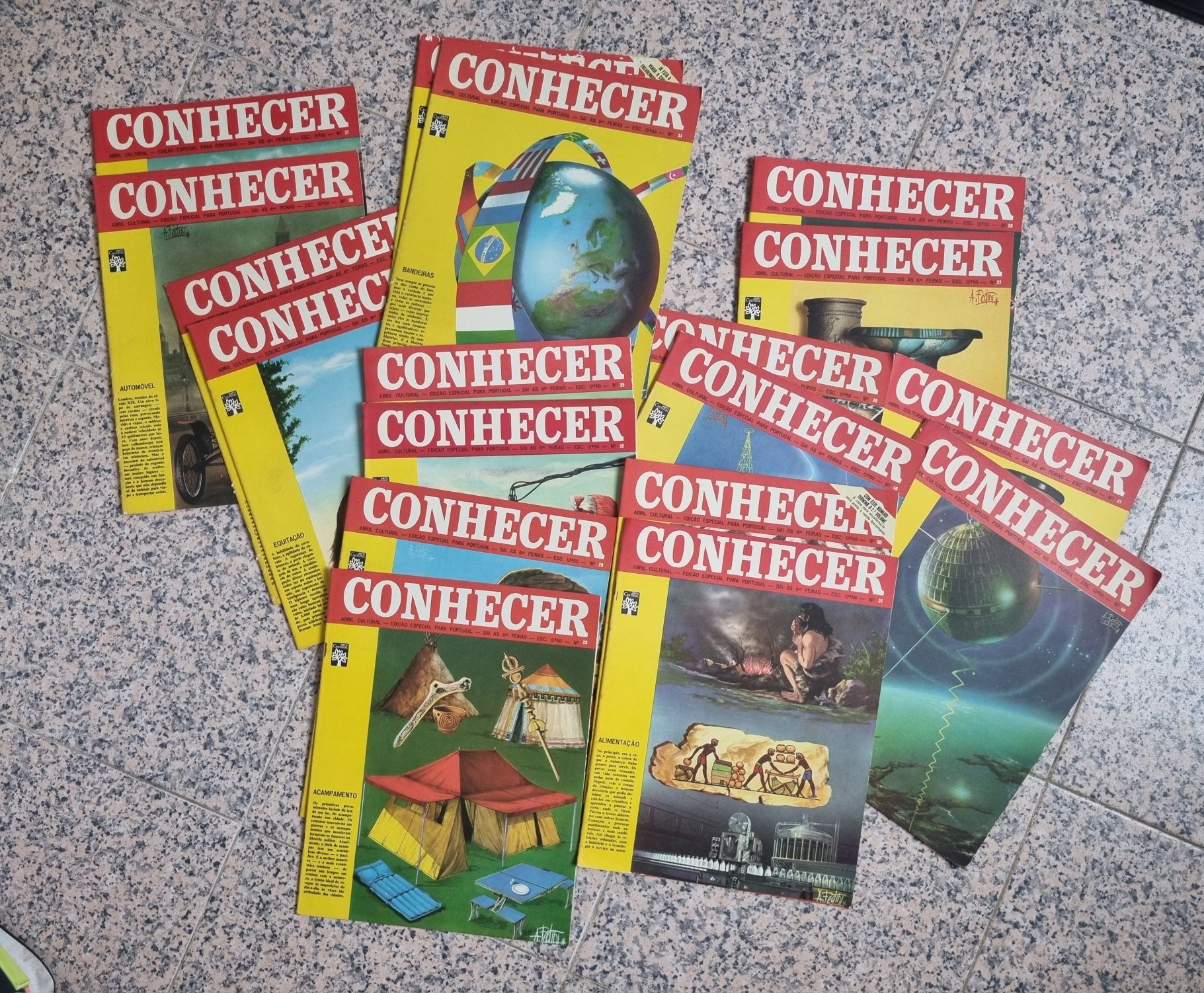 Revistas Antigas Conhecer