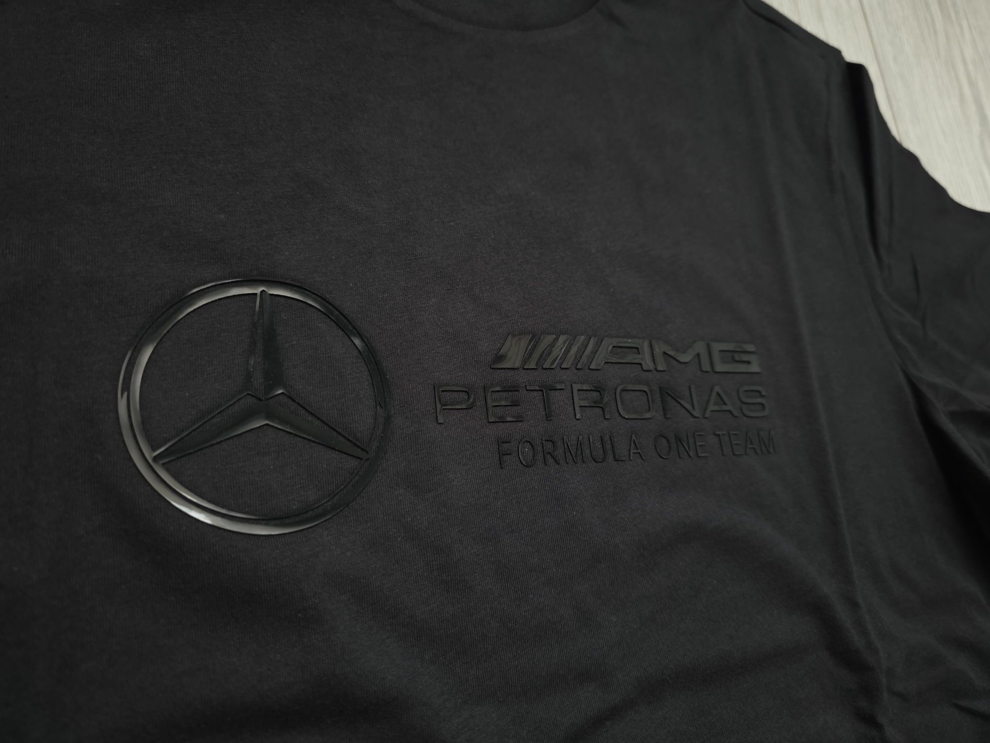 Stealth logo, koszulka Mercedes AMG Petronas Formula One Team, F1, S