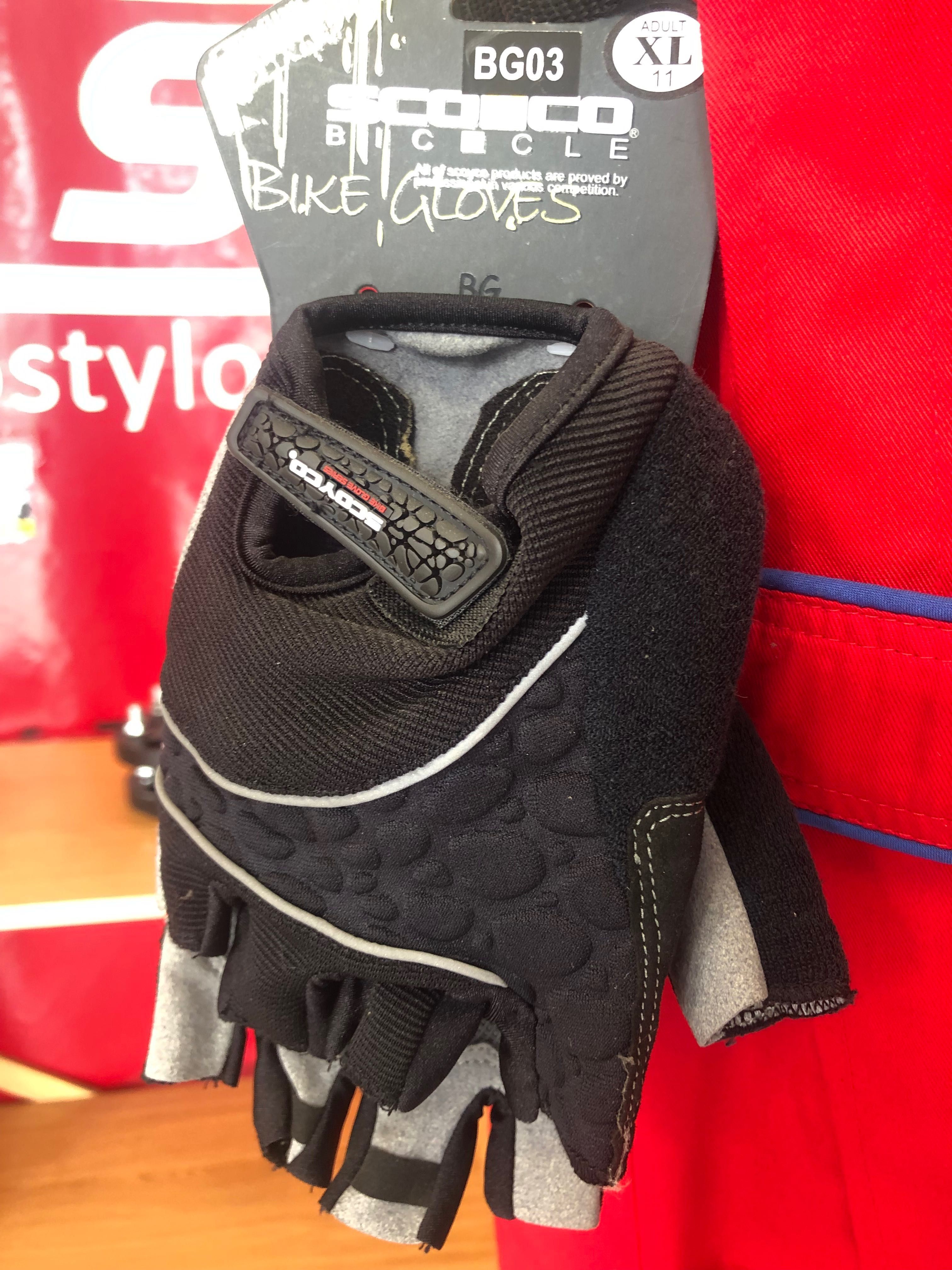 Luvas para bicicleta Novas tamanho XL