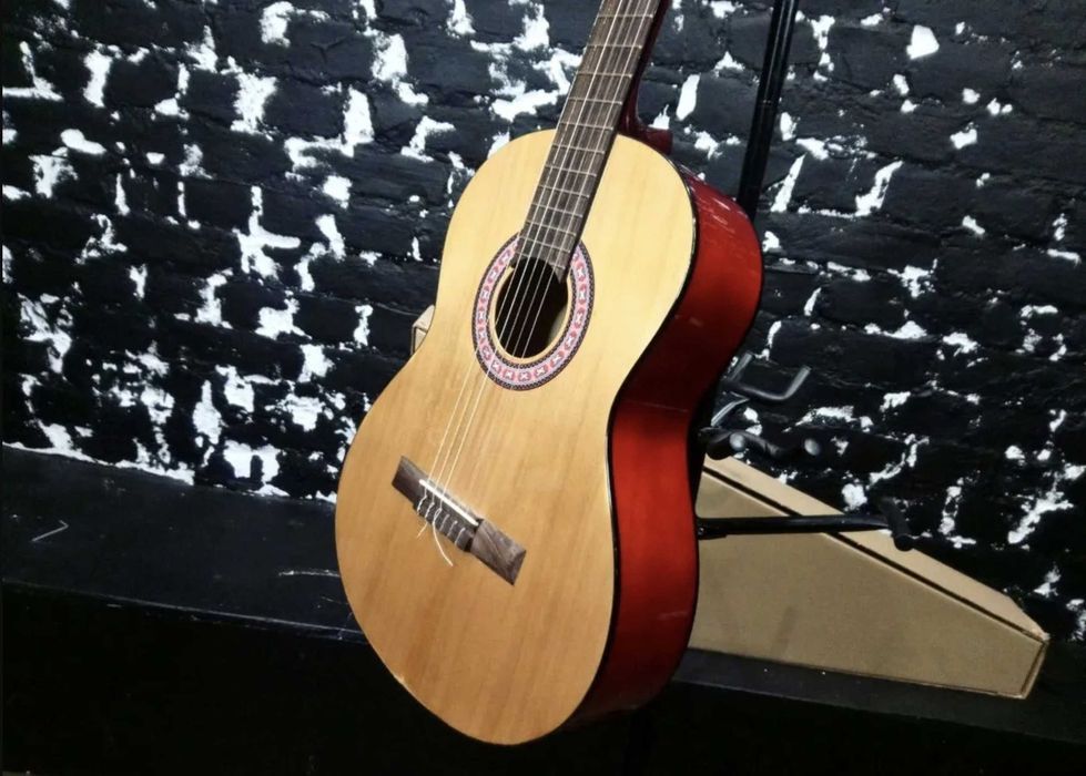 гітара 3/4 для дітей для навчання класична мʼякі нейлонові струни