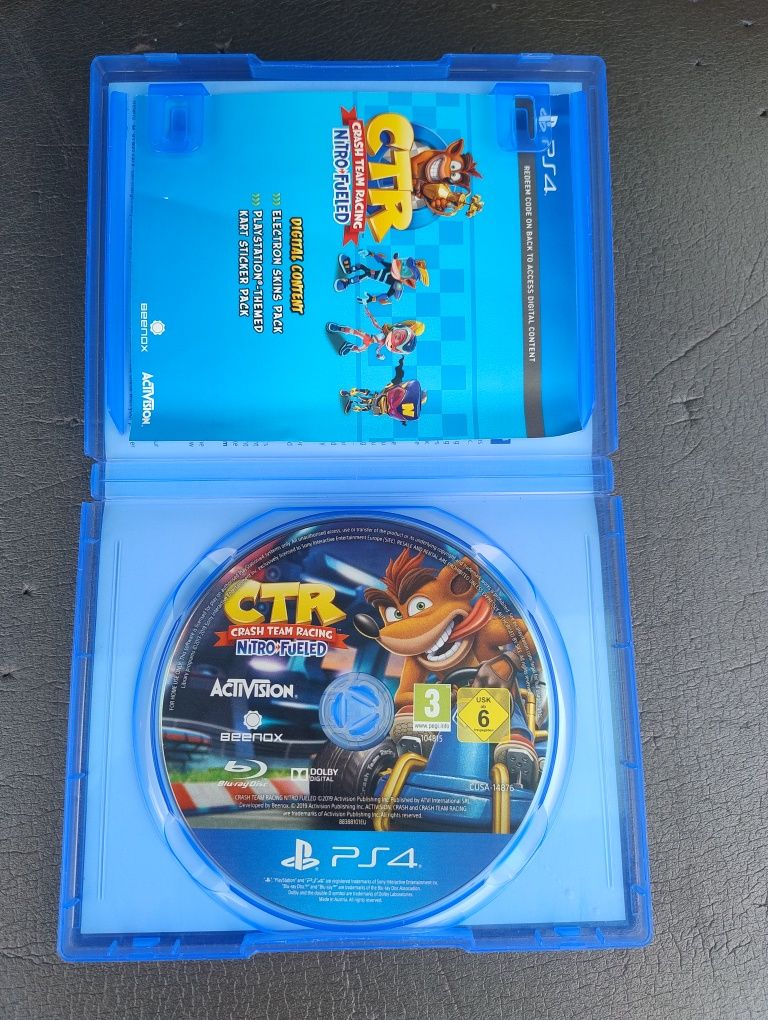 Gra Crash team racing PS4
