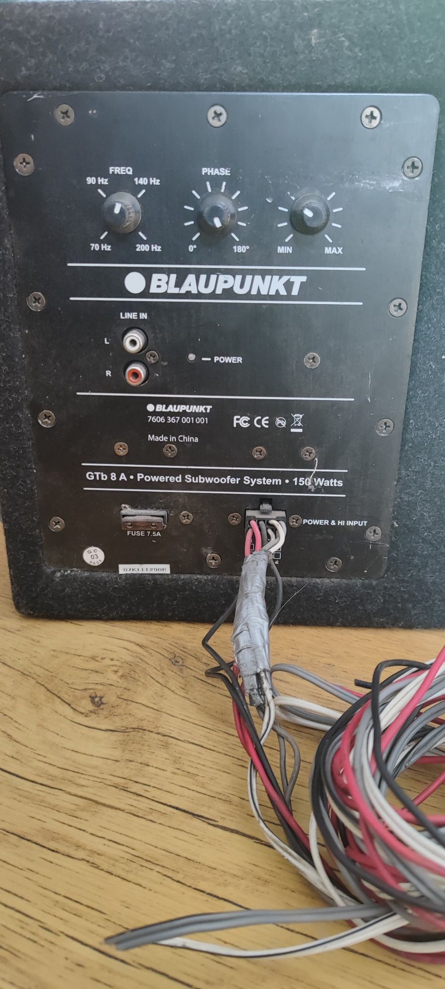 Blaupunkt  subwoofer