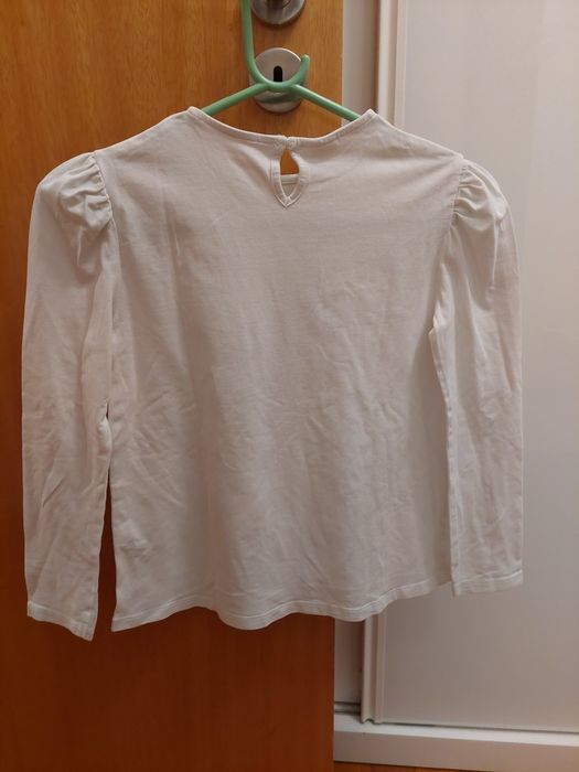 T-shirt manga comprida Zara