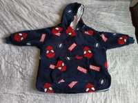 Bluza szlafrok dla chłopca Spiderman ok 110/122