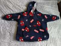 Bluza szlafrok dla chłopca Spiderman ok 110/122