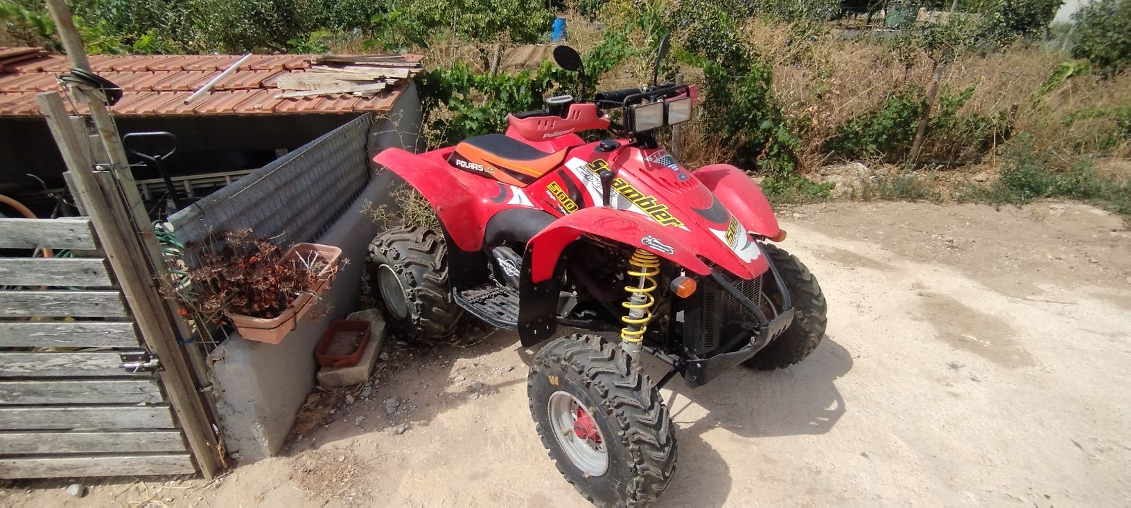 Moto 4 Polaris scrambler