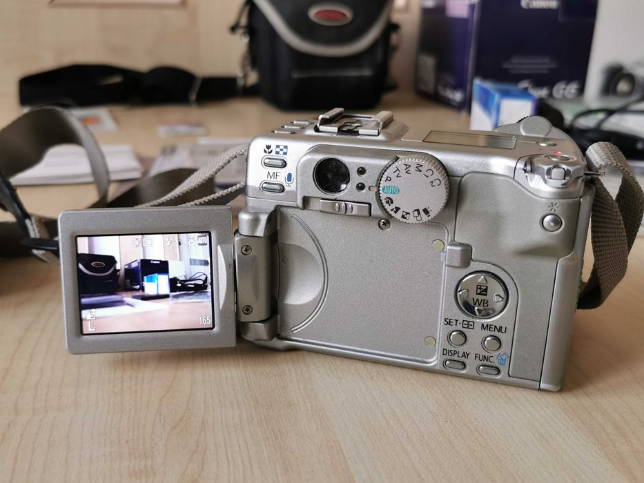 Aparat Cyfrowy CANON G6 Power Shot z Akcesoriami