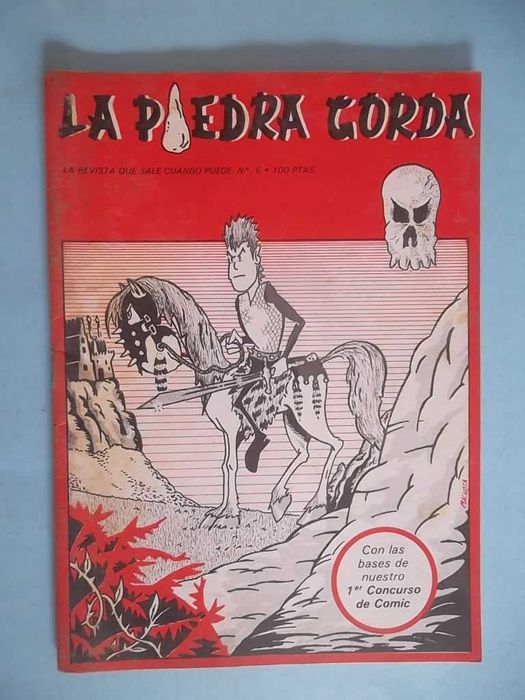 Fanzines de BD espanhóis (texto em castelhano). Ver fotos.