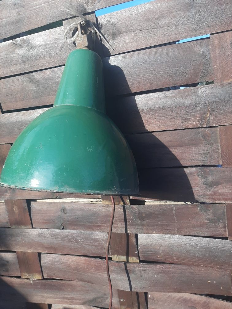 Lampą loft prl/ lampa prl/ oświetlenie prl/ lampa przemysłowa prl