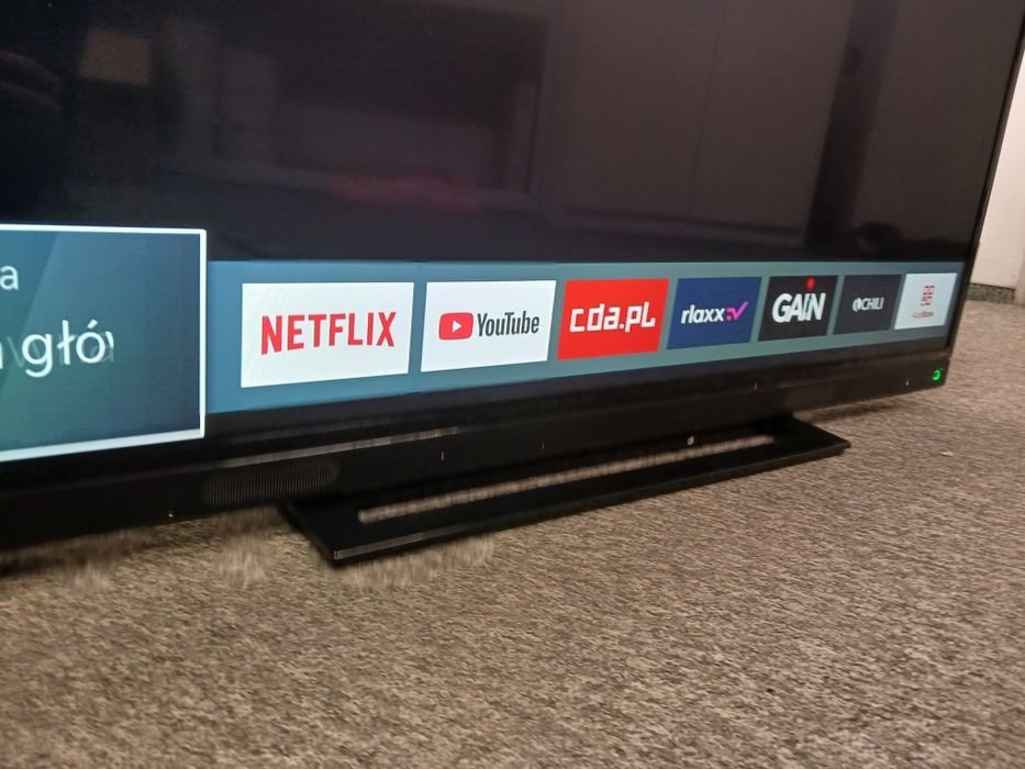 Toshiba 43 cali 4k youtube dvbt2 smart
