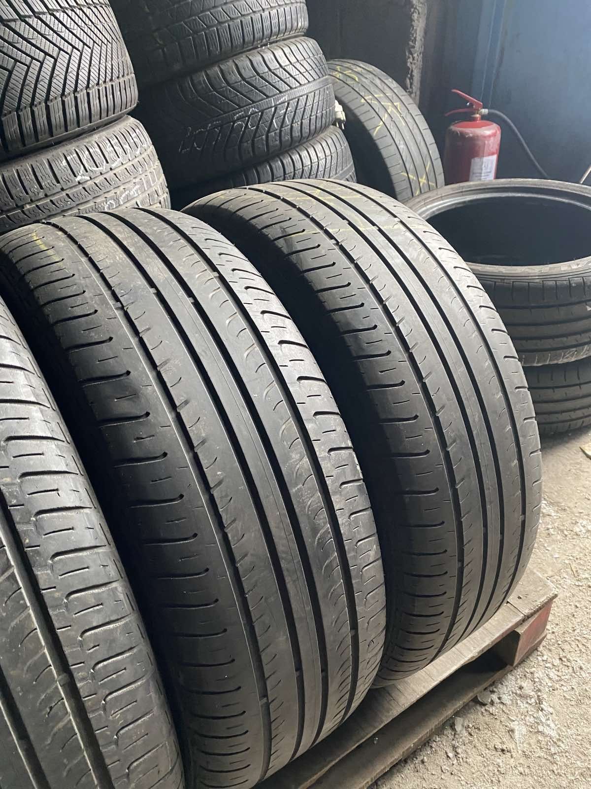 235.55.18 Hankook 4шт лето БУ склад шины резина из Европы 55 R18