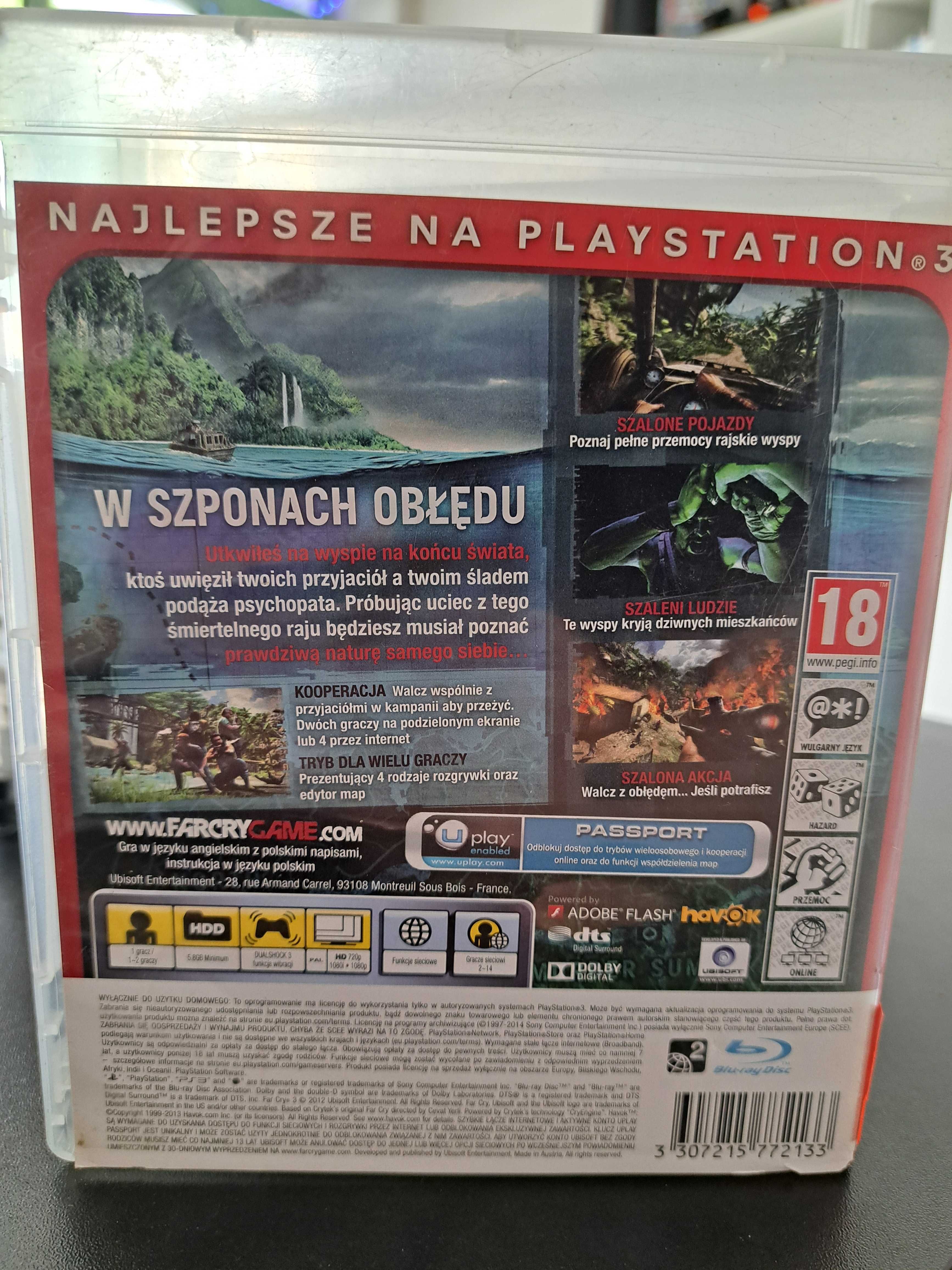 Far Cry 3 PS3 Wysyłka Wymiana Sklep Mokotów