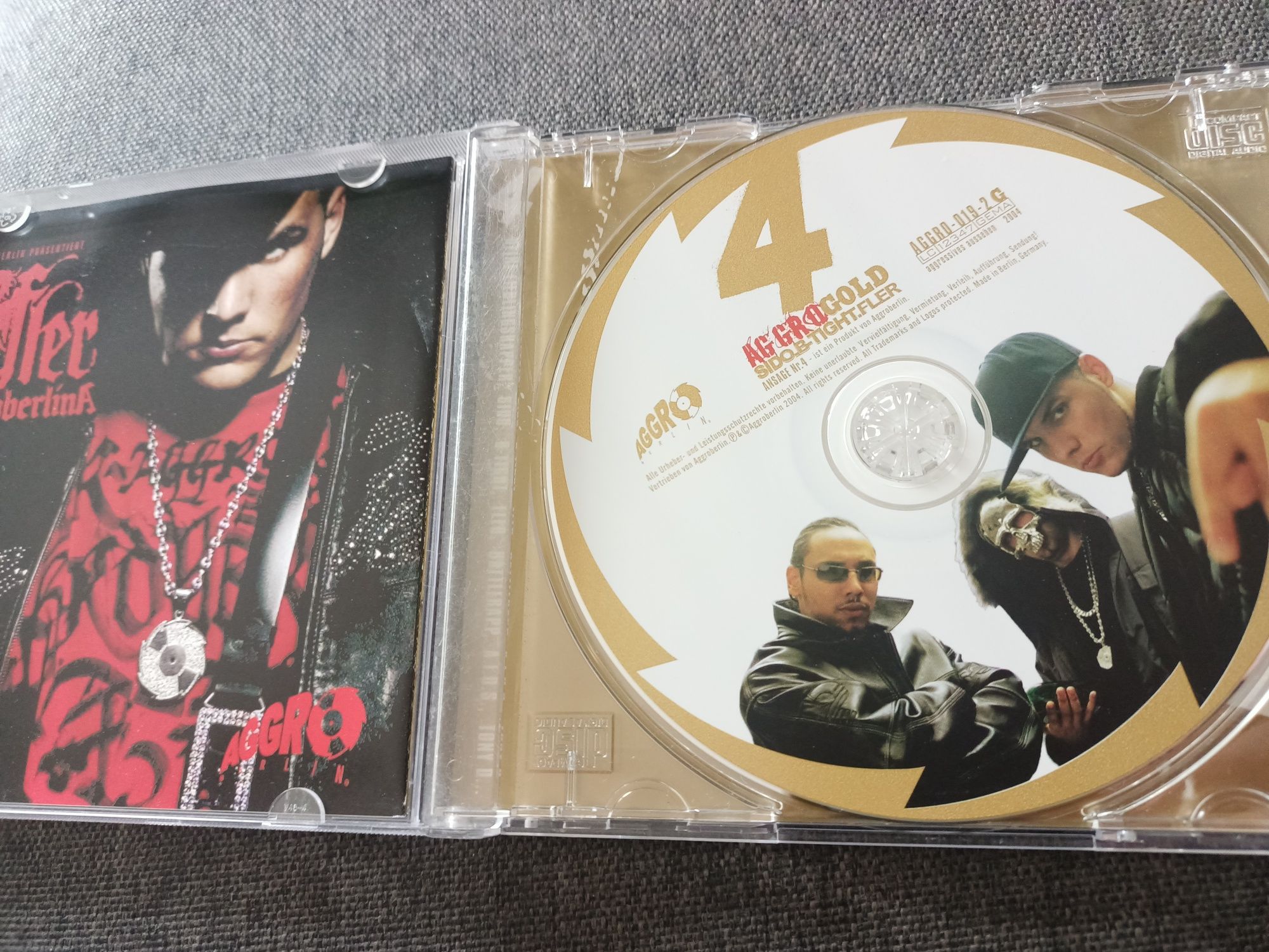 Various - Ansage Nr.4 (CD, Smplr)(gangsta hip-hop)(ex)