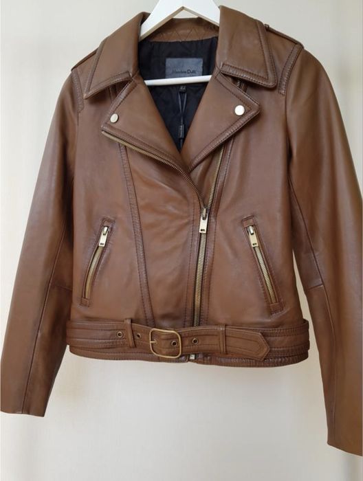 Шкіряна куртка Massimo Dutti