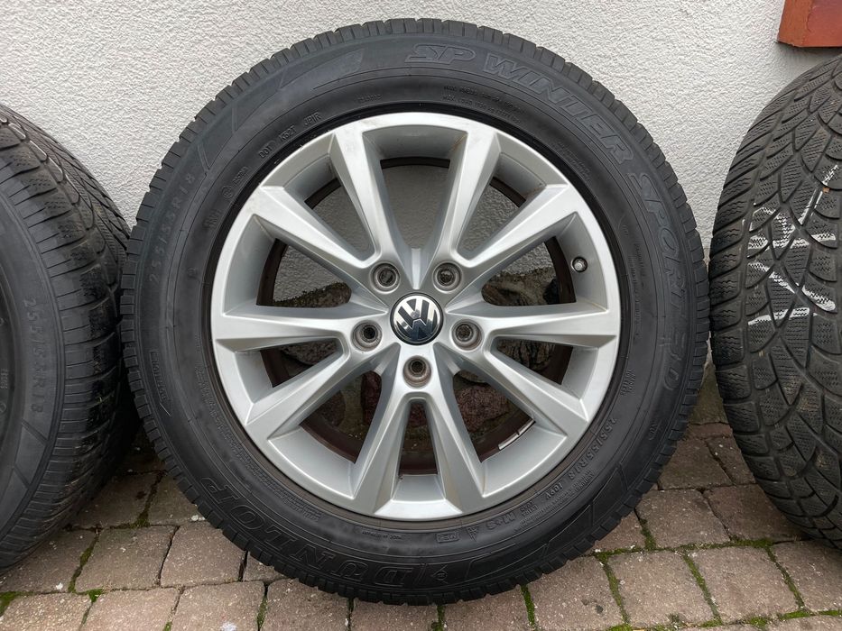 Koła felgi Vw Touareg 5x130 zima 255/55/18