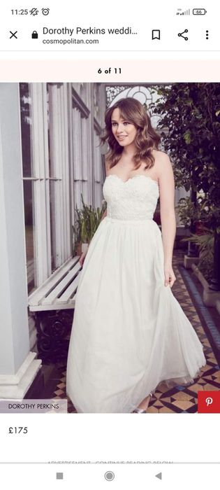 Suknia ślubna rozmiar s firma Dorothy Perkins