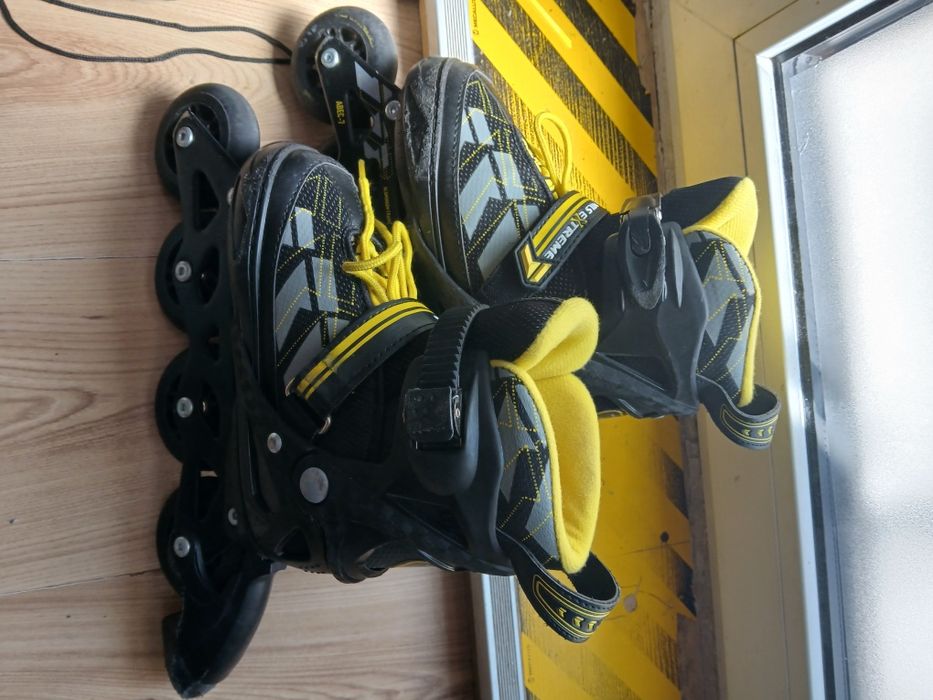 Rolki wraz z ochraniaczami