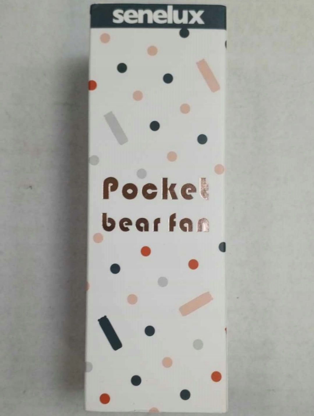 Mini wentylator miś z funkcja powerbank - Senelux