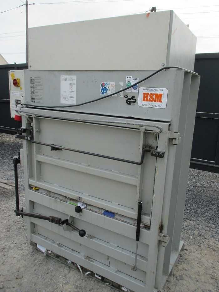 belownica prasa do makulatury foli Hsm 155 vl