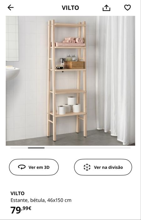 Estante Vilto IKEA
