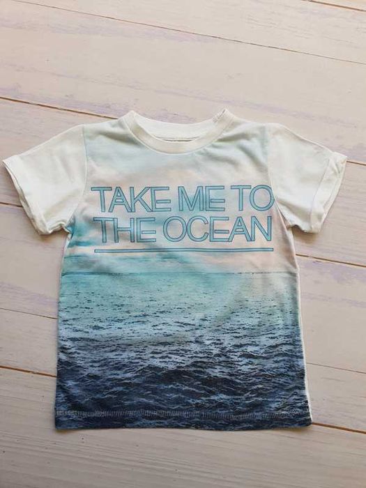 Bluzka / t-shirt z krótkim rękawem roz. 98 - komplet 2 szt