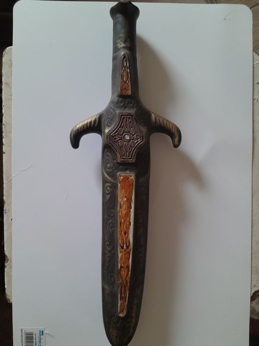 Пляшка меч кераміка