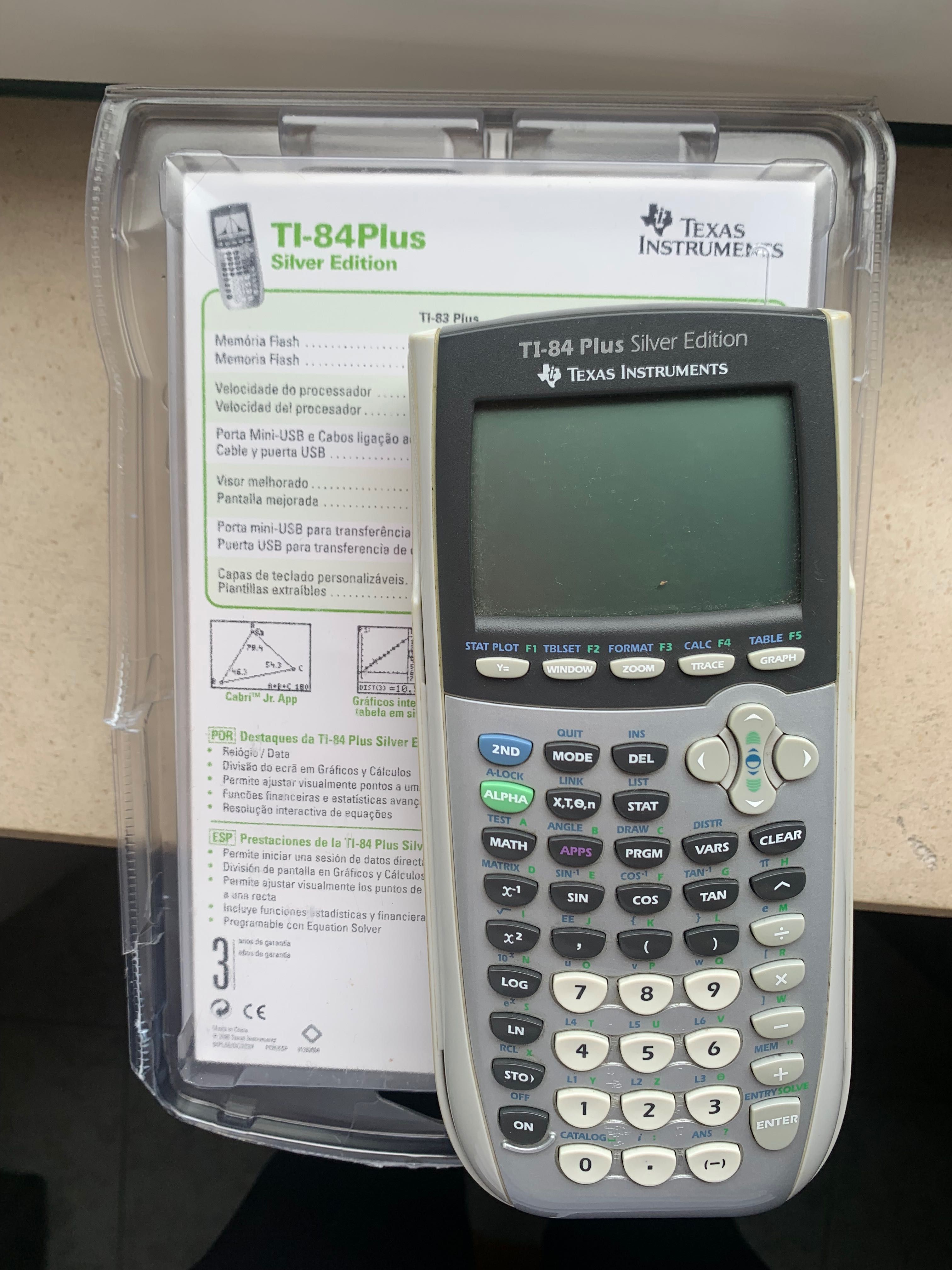 Calculadora Gráfica Texas Instruments 84 plus