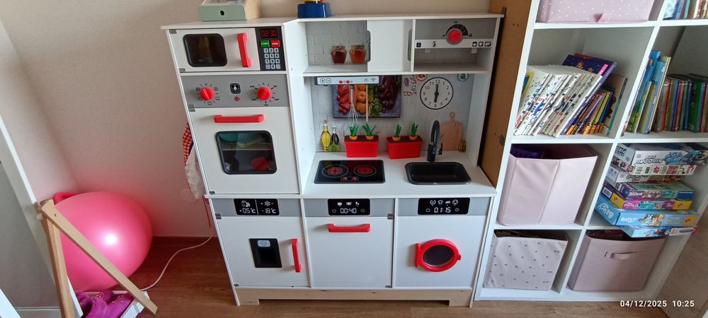 Cozinha brincar em madeira