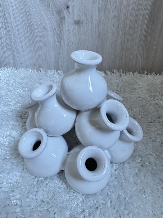 Stara ceramiczna stacja do roślin