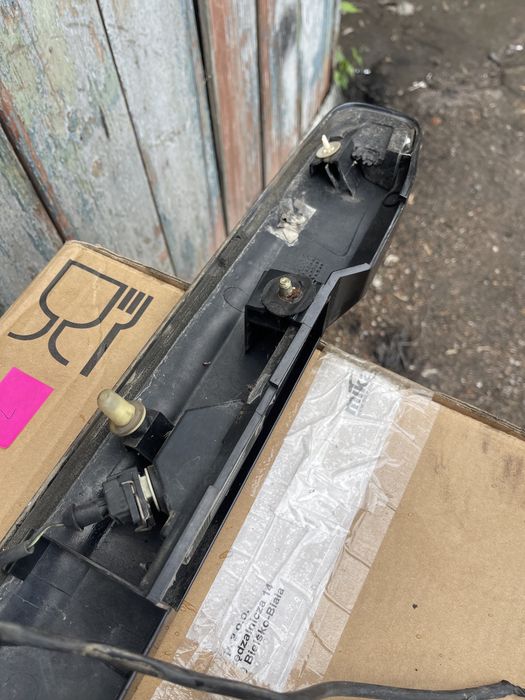 Панель подсветки номера Mitsubishi Space Star 98-12