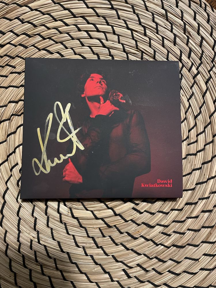 Płyta Dawid Kwiatkowski z oryginalnym autografem