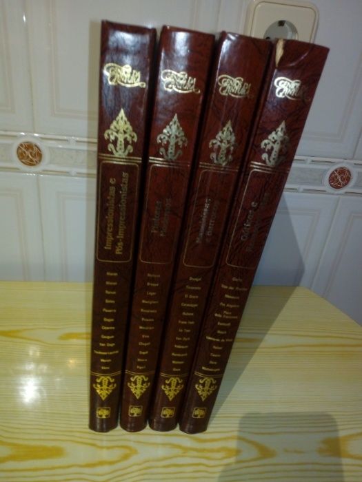 Coleção de pintura 4 livros