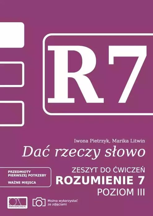 Dać Rzeczy Słowo. Rozumienie 7 - Poziom 3