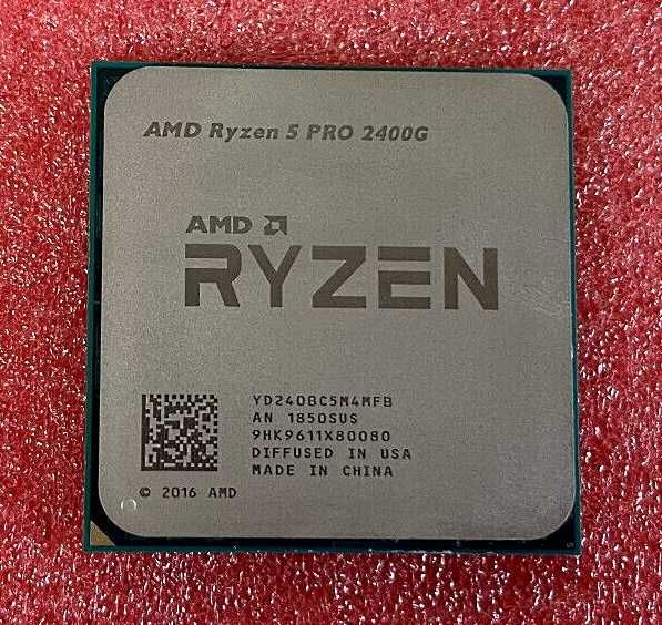 AMD Ryzen 5 PRO 2400G 3.9 ГГц Turbo, Radeon Vega 11, AM4