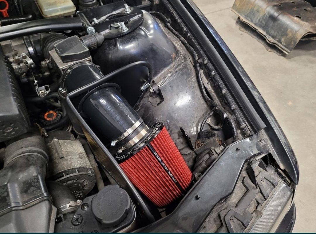 Bmw e36 e46 3.0 zestaw dolot powietrza FMIC m54b30 Dave F intake