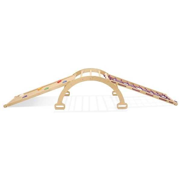 Дитячий спортивний комплекс Альпініст-2 з аркою та гіркою