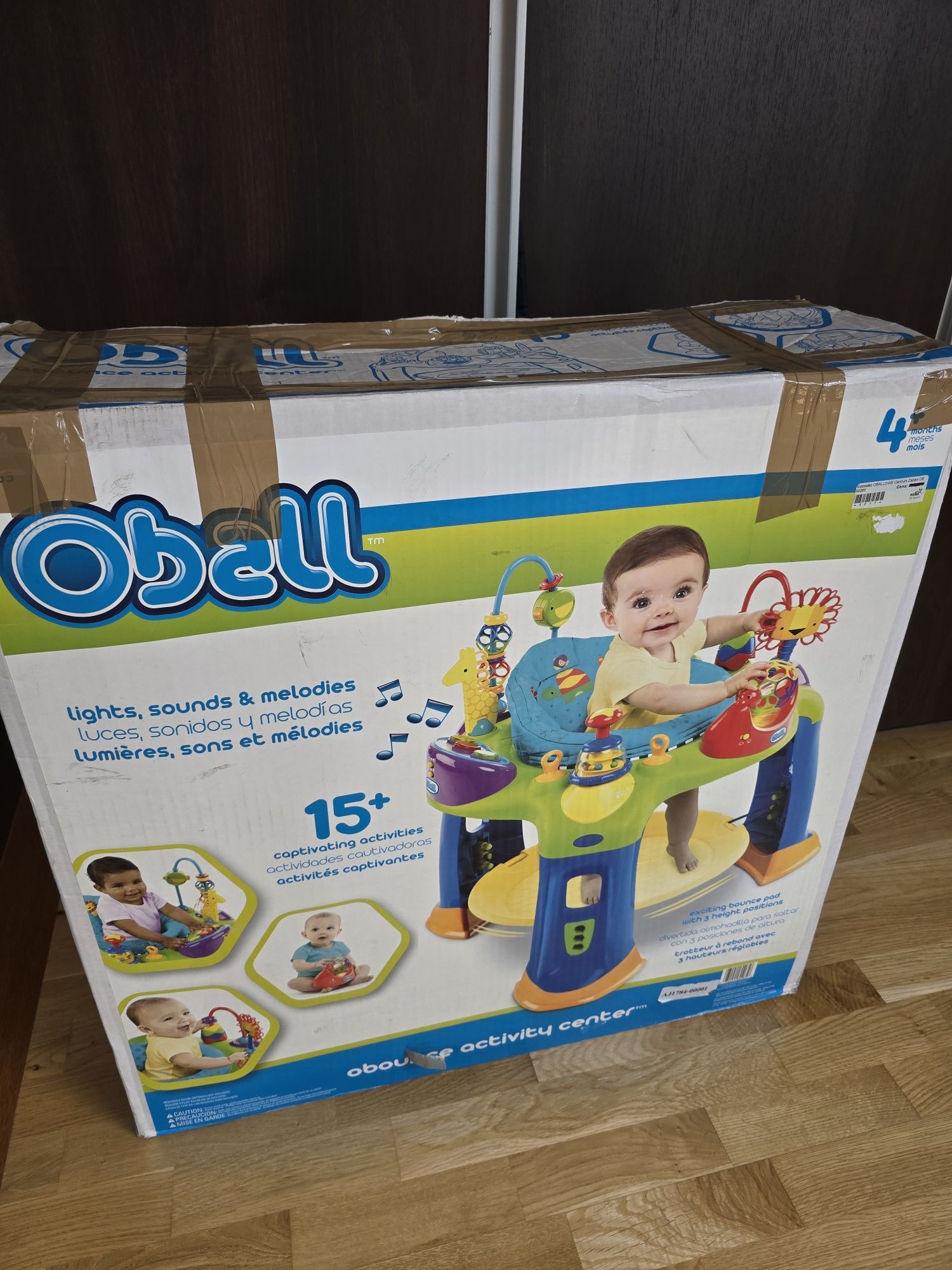 Stolik, krzesełko obrotowe Oball