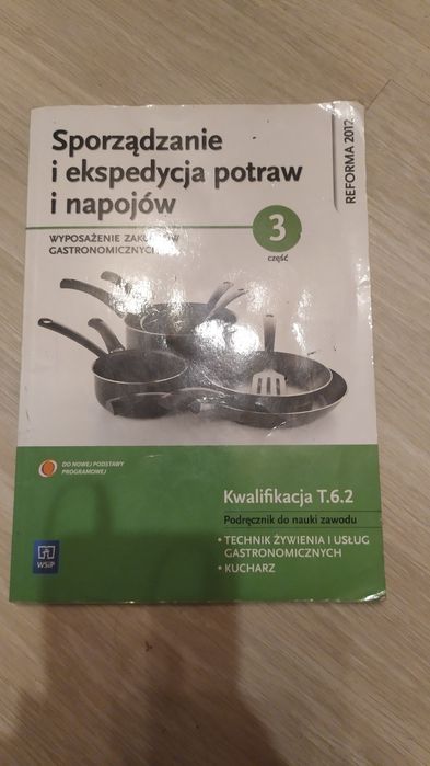 Książka sporządzanie i ekspedycja potraw i napojów klasa 1 branżowa