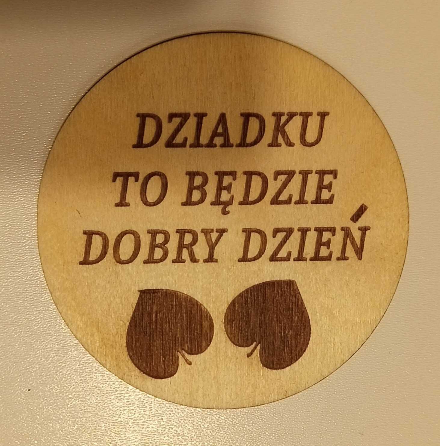 Podstawka pod kubek dla babci dziadka