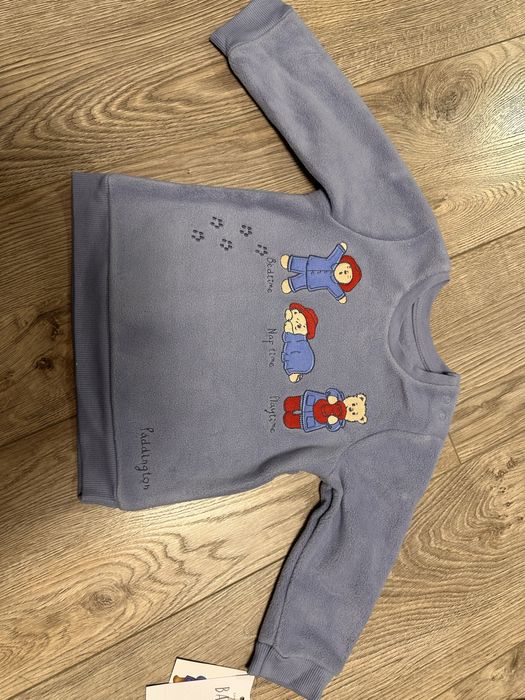 Тепла піжама домашній костюм на 9-12 місяців 74-80см