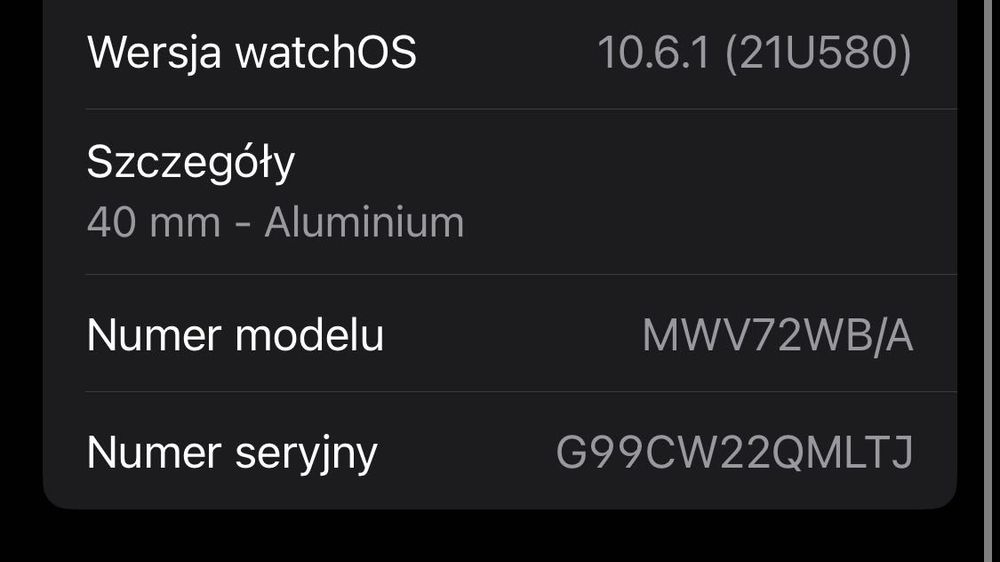 Apple Watch Series 5- 40 mm