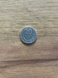 Moneta 20 groszy 1973