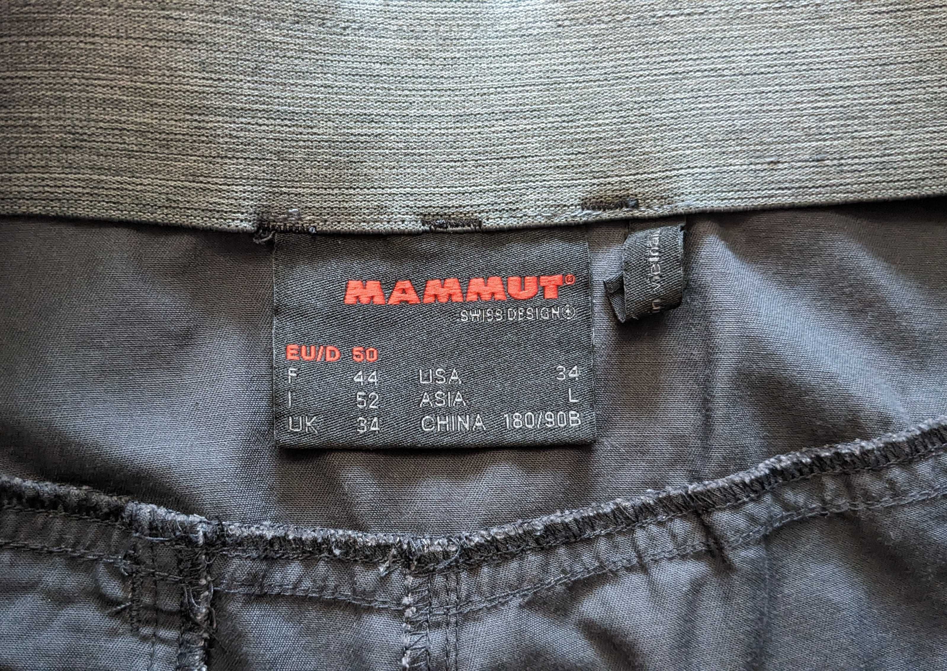 Трекинговые брюки Mammut Mens Massone