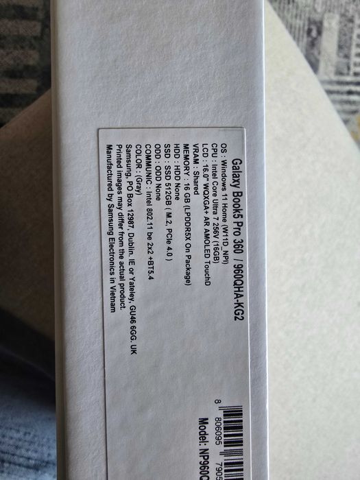 Samsung Galaxy Book 5 Pro 360 com recibo e garantia