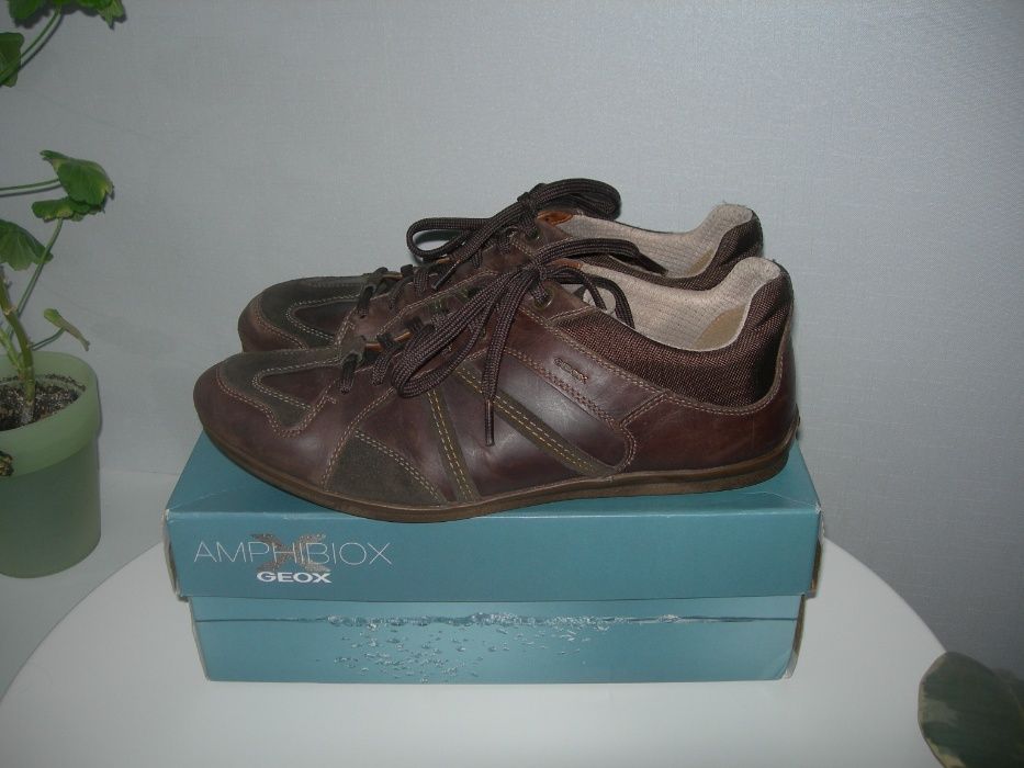 Туфли, полуботинки, Geox, Италия, р 43, кожа