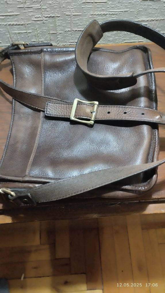 Продам кожана сумка MASSIMO DUTTI   ,INDIA, натуральна кожна.