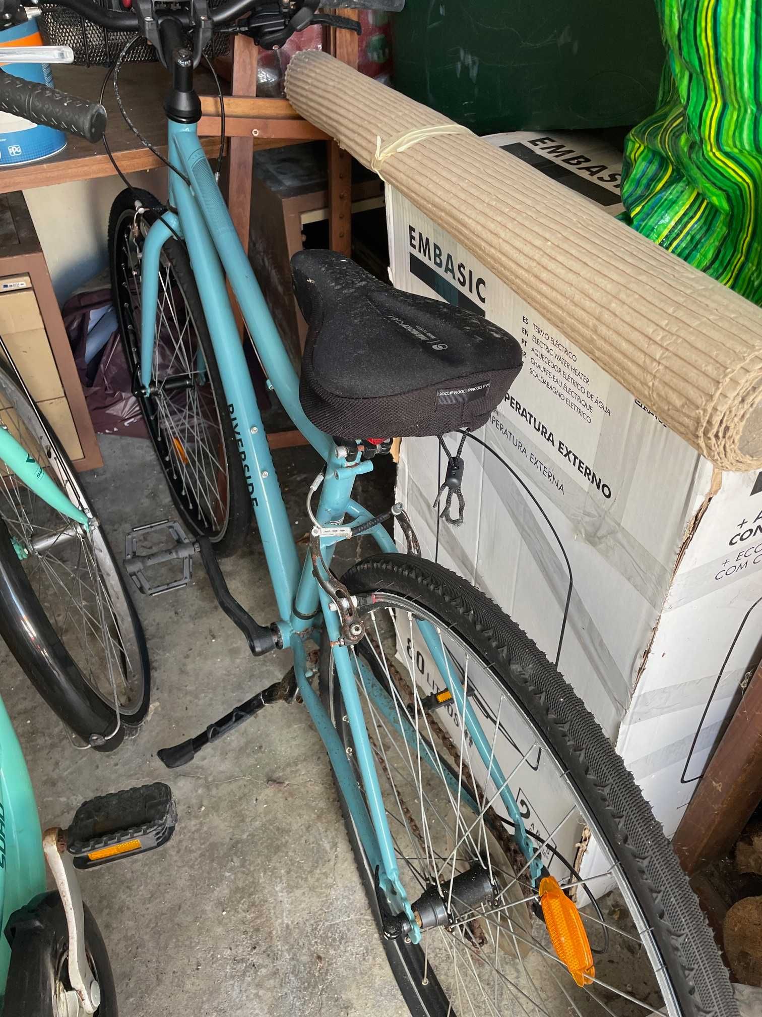 bicicleta riverside 120 decathlon