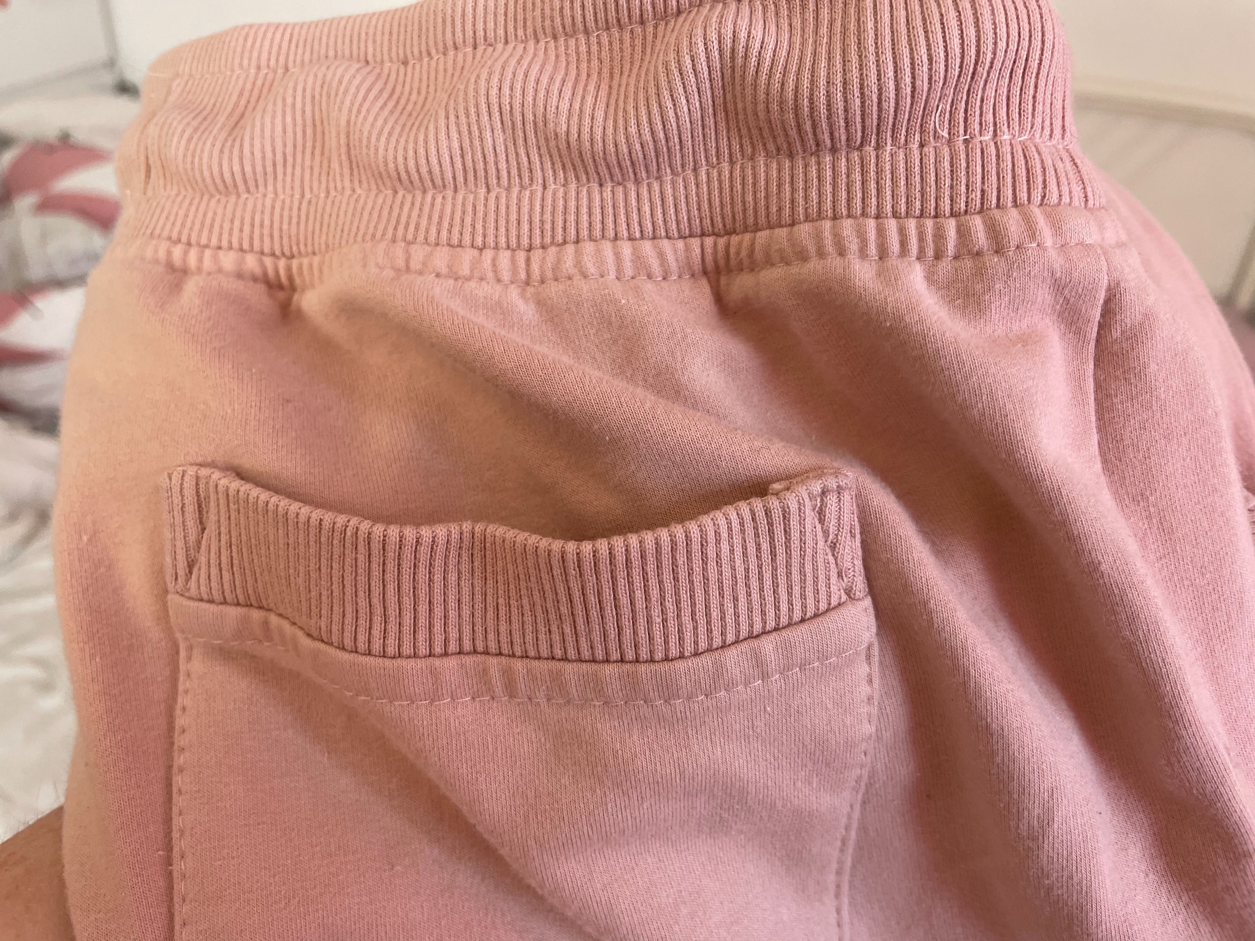 Flawless Joggers spodnie dresowe pudrowy róż. Rozm. XL