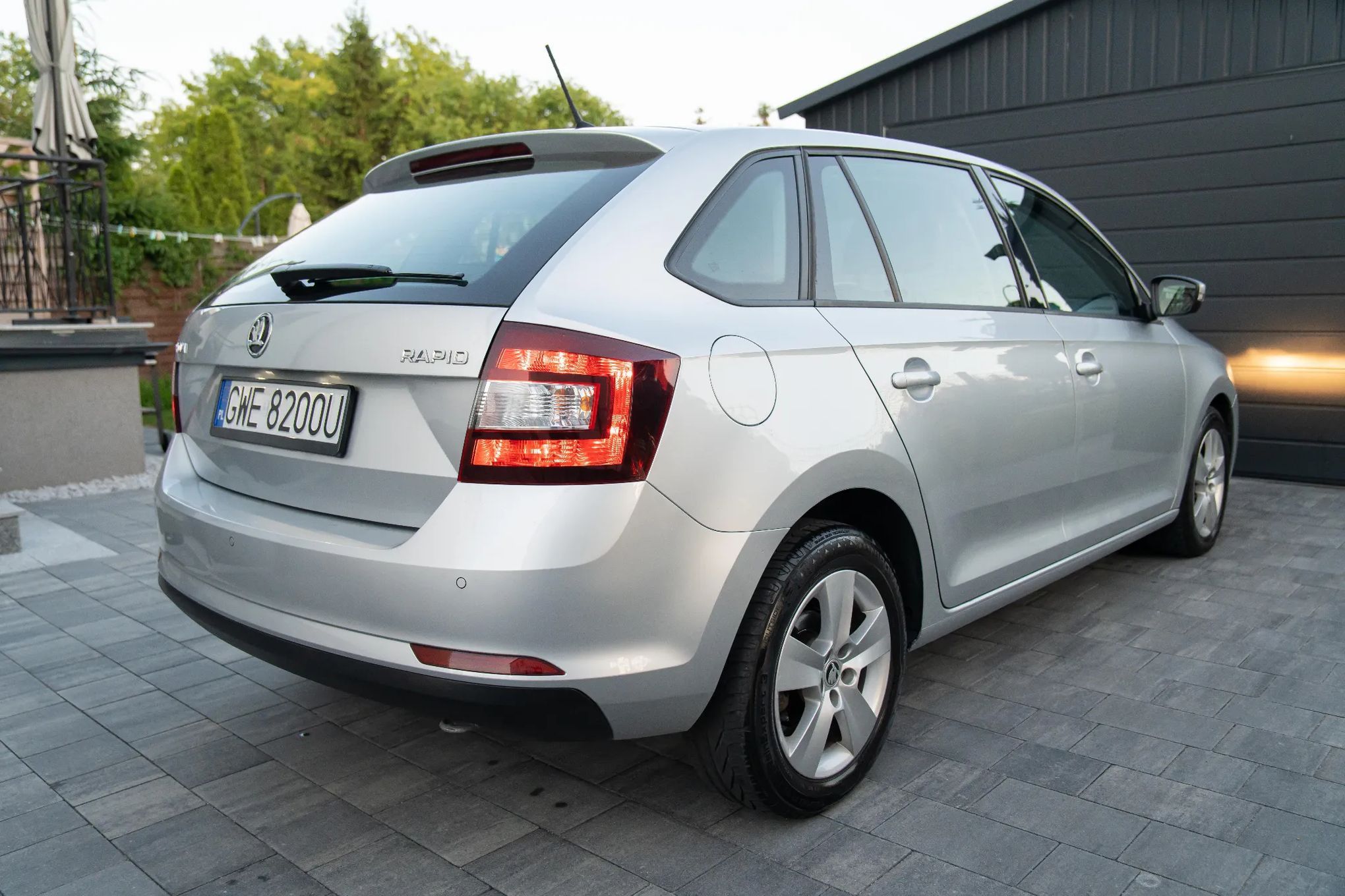 Skoda RAPID Spaceback, Polski Salon, 1.0TSI 95KM Ambition, Klima, Alufelgi, FV23%